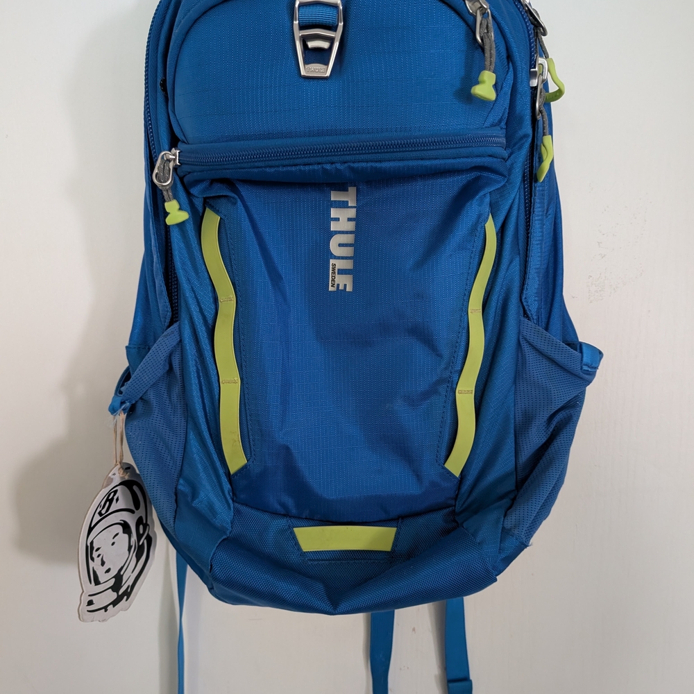 Thule Men's Backpack in Blue with Green Highlights